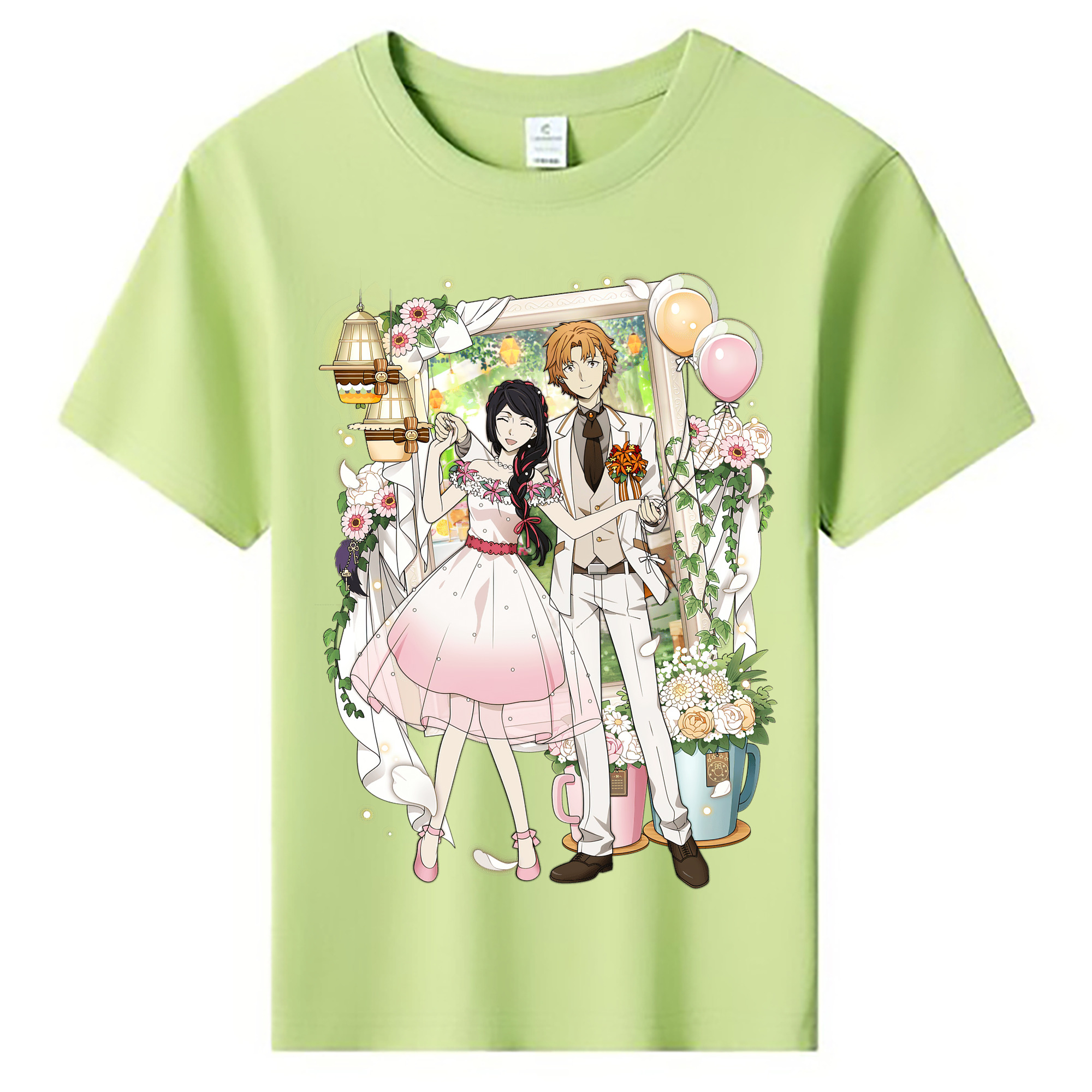 （画像用） 文豪ストレイドッグス Bungo Stray Dogs 綿100％キッズTシャツ（フロントプリント）
